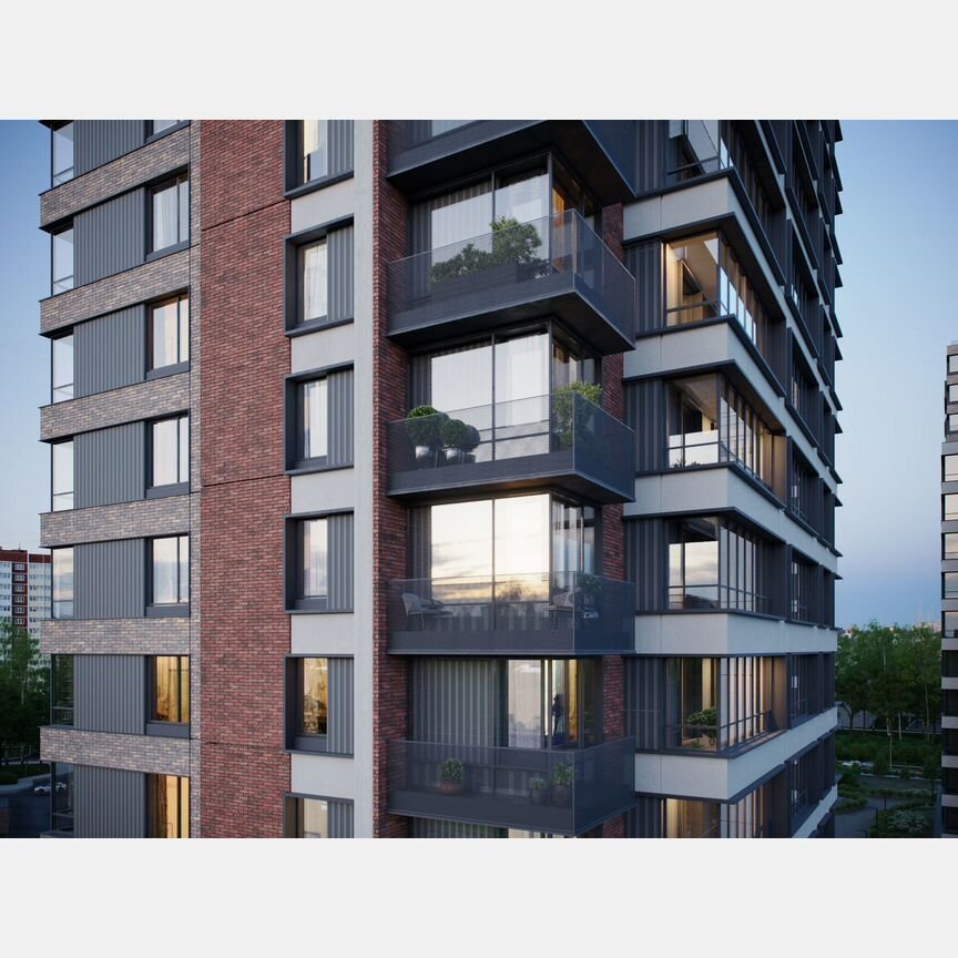 2-к. квартира, 65 м², 5/18 эт.