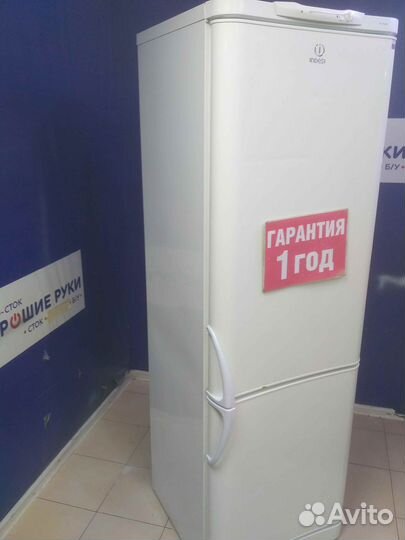 Холодильник бу indesit с гарантией 1 год