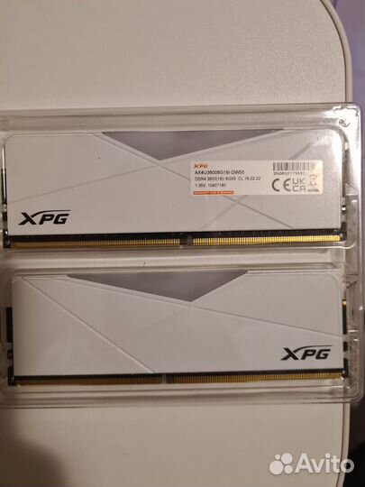 Оперативная память ddr4 a-data xpg d50 3600