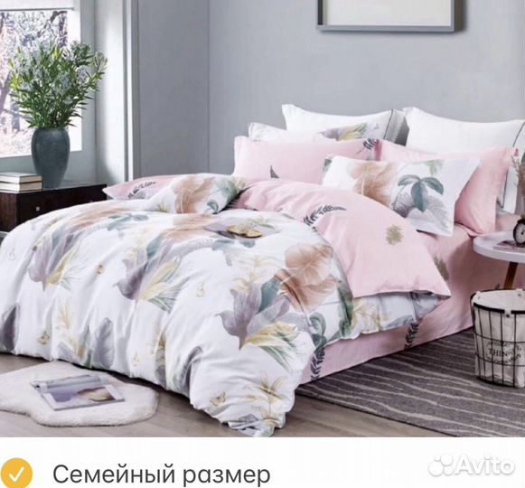 Постельное белье сатин семейный 15