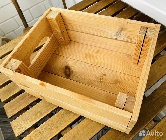 Ящик для хранения IKEA деревянный