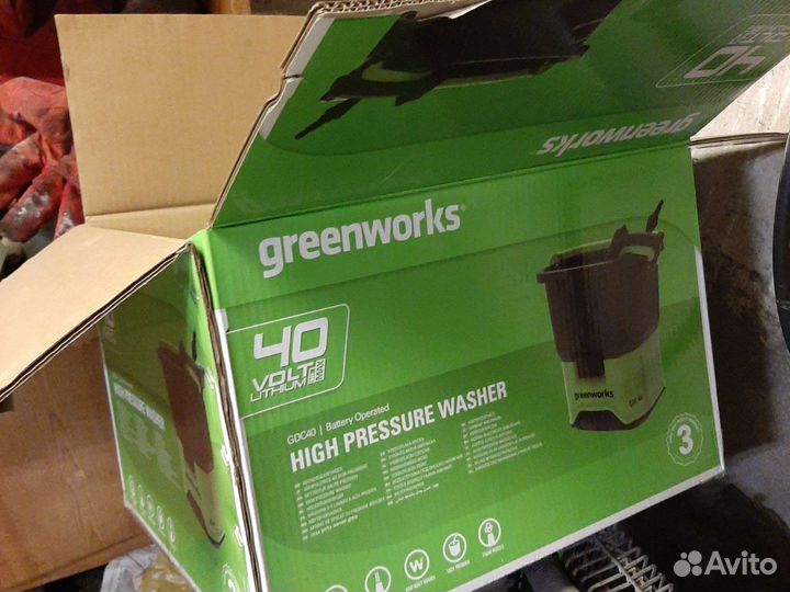 Greenworks мойка