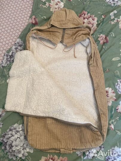 Конверт зимний овчина вельвет