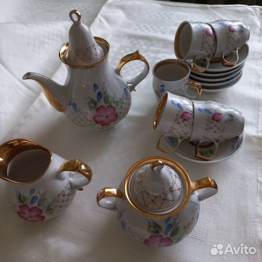 Кофейный сервиз СССР фарфор