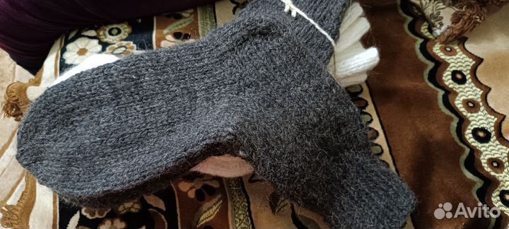 Шерстяные носки