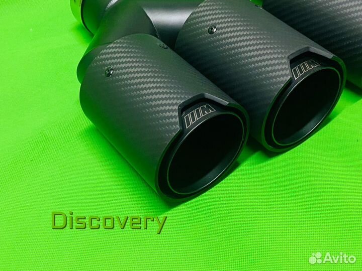 Насадки глушителя BMW M карбон матовые