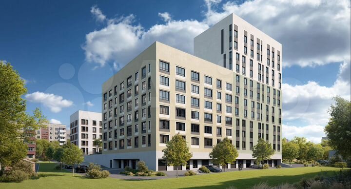 1-к. квартира, 44,6 м², 10/12 эт.