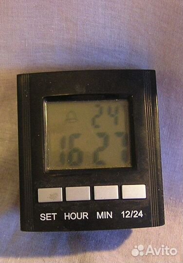 Говорящие часы-будильник фирмы VTS с подсветкой