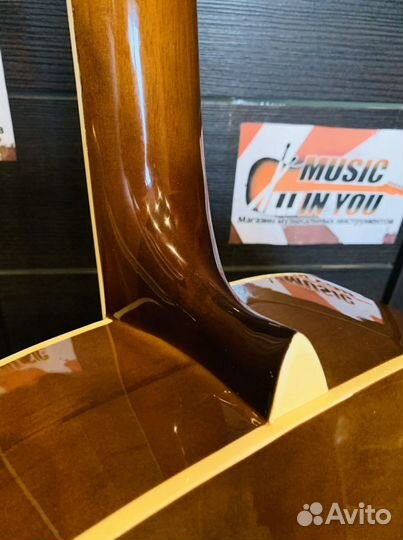 Гитара со звукоснимателем FAW-801CEQ + чехол