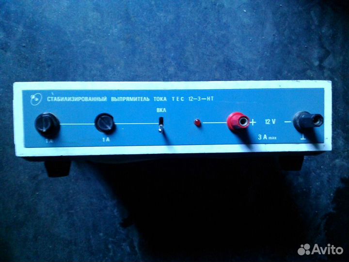 Стабилизированный выпрямитель тока 12в