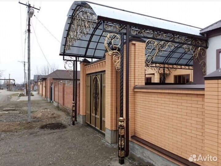 Навесы кованые от производителя в Буйнакске