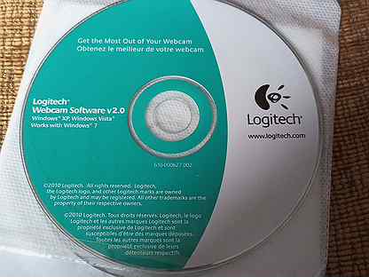 Logitech Webcam Software. Диск драйвера