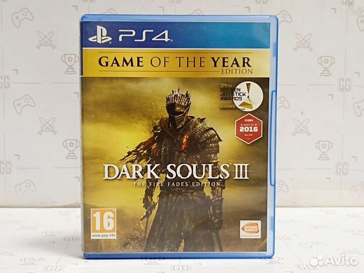 Dark Souls III The Fire Fades Edition для PS4