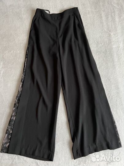 Брюки Coast с кружевными лампасами (M-L)