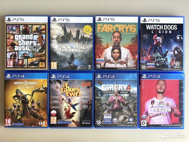 Игровые диск для Sony ps4 ps5