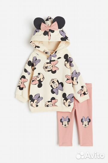 Комплект hm толстовка и леггинсы 68,74,80