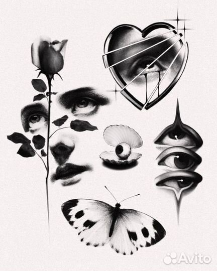 Модель на татуировку