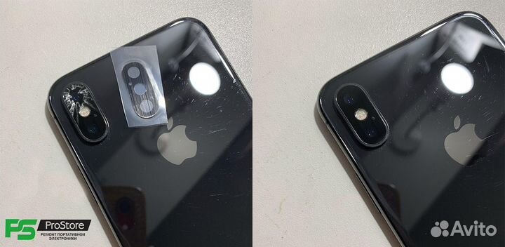 iPhone 8 cтекло камеры c установкой