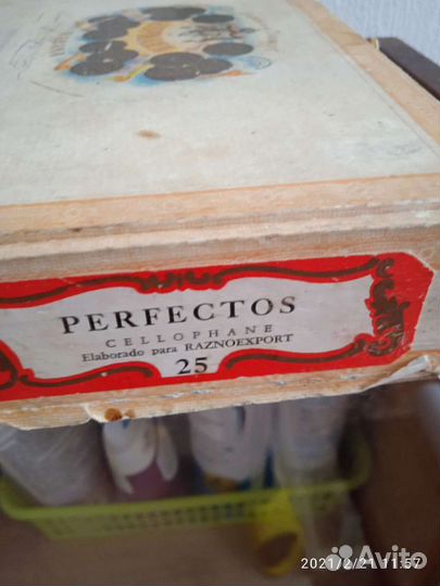 Коробка от сигар Гавана Куба из СССР