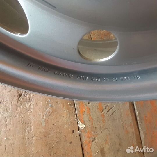 Диски штампованные R15/4*100 Solaris Rio X-line