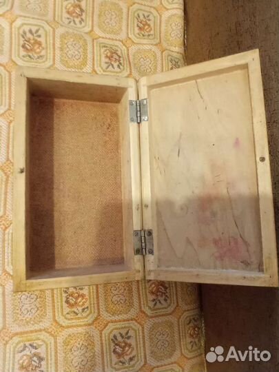 Шкатулка деревянная