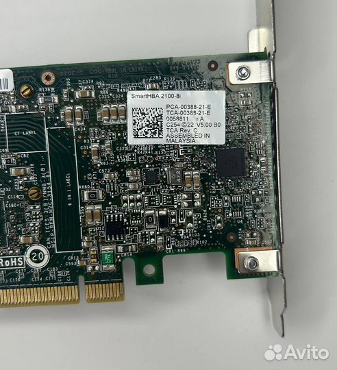 HBA-адаптер Adaptec smarthba 2100-8i Single PCI Ex