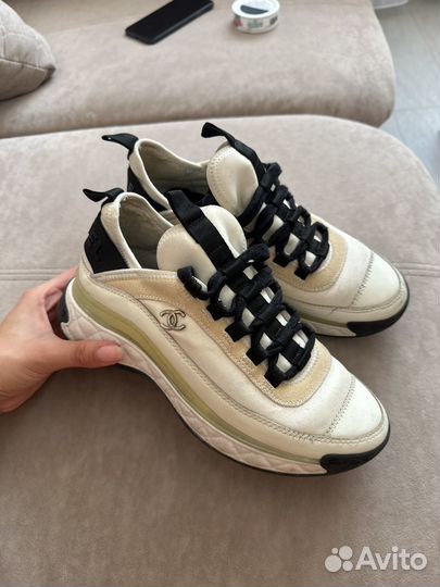 Женские кроссовки chanel