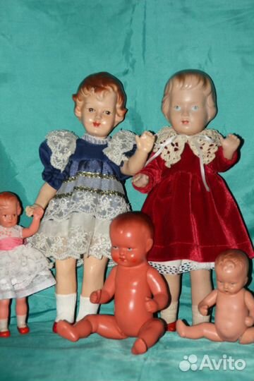 Кукла антикварная винтаж