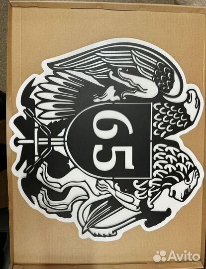 Адресная табличка металлическая