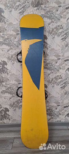Сноуборд Burton Seven156cm+крепления К2 Cnich