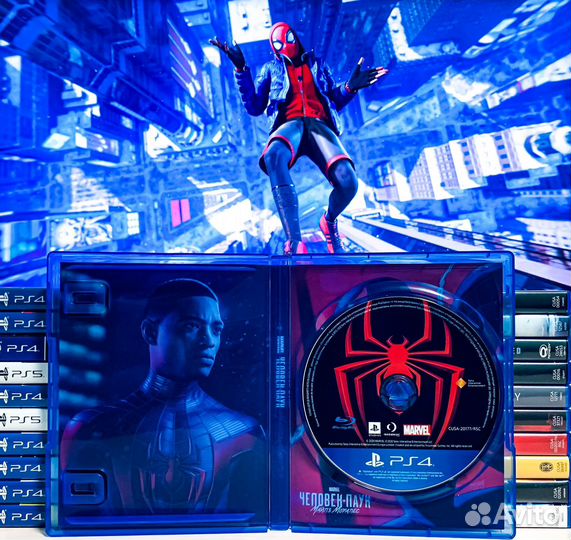 Игра Человек Паук: Майлз Моралес на PS4