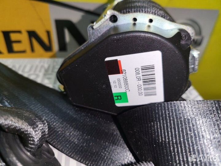 Ремень безопасности передний правый Renault Duster