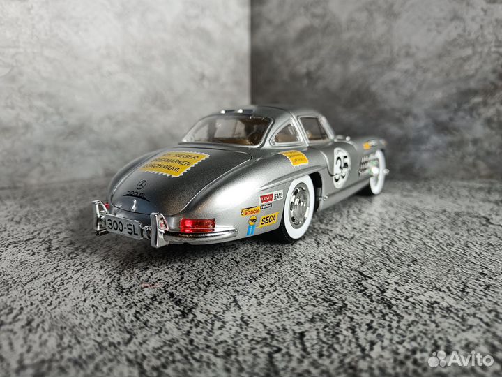 Машинка Металлическая Mercedes-Benz 300SL 1954 AMG