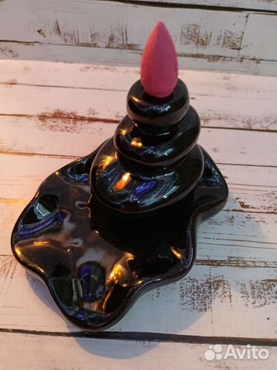 Благовония стелющийся дым подставка ароманабор