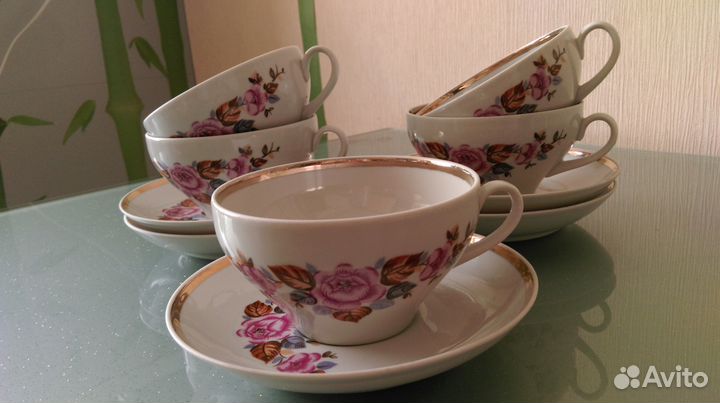 Дулево Чайные пары и др. СССР