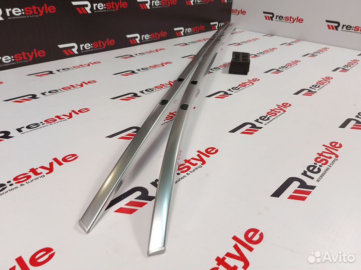 Рейлинги Mazda CX-9 с 2017 Серебро