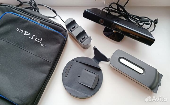 Аксессуары PS4/PS5 (VR Шлем, станция, сумка)