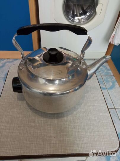 Чайник электрический, нержавейка, новый 2 л