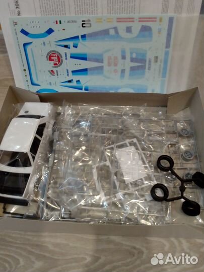 Сборная модель fiat 131 Abarth Rally italeri 1:24