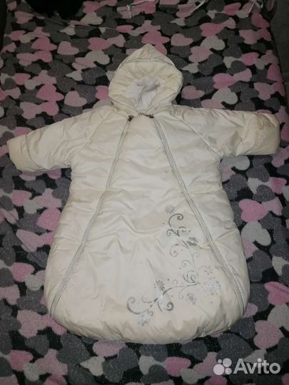 Конверт на выписку зимний