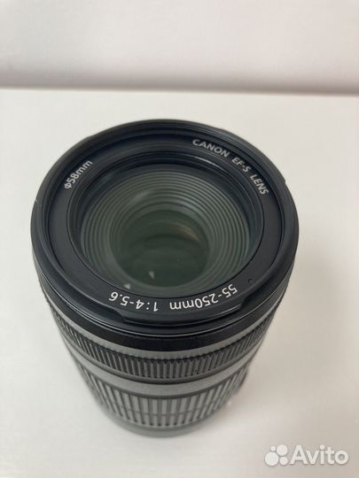 Объектив canon EF-S 55 250mm 1:4-5.6 IS