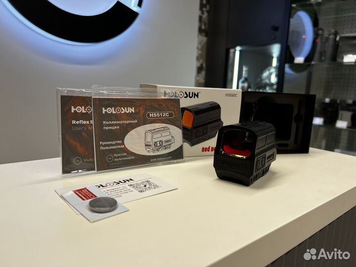 Коллиматор Холосан HS512C (точка/круг/круг-точка)