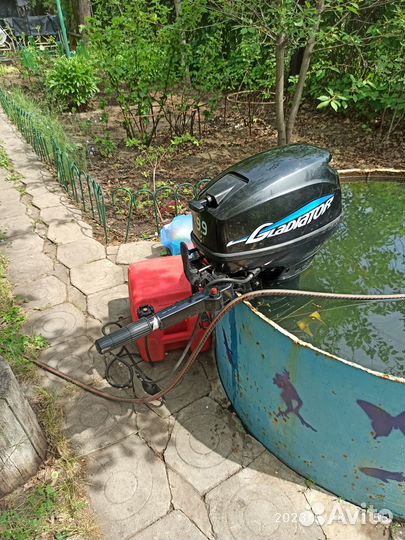 Лодка Гладиатор B370AL + Мотор Gladiator 9.9