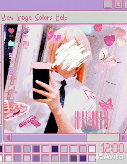 Парик Янь Фэй геншин