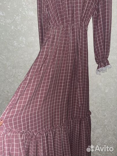 Платье крестьянка