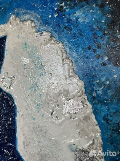 Картина текстурная на холсте 