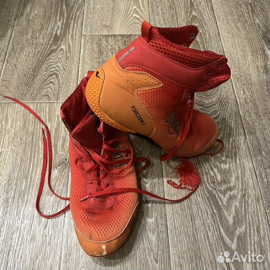 Боксерки everlast оранжевые