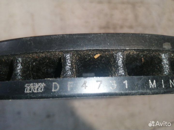 Диск тормозной передний S60/S80 2.4-2.5T 99