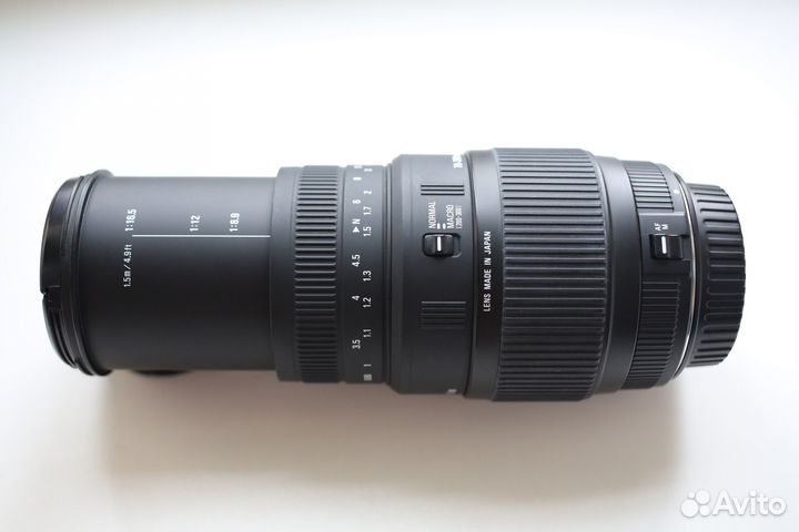 Sigma AF 70-300mm f/4-5.6 DG Macro Canon EF