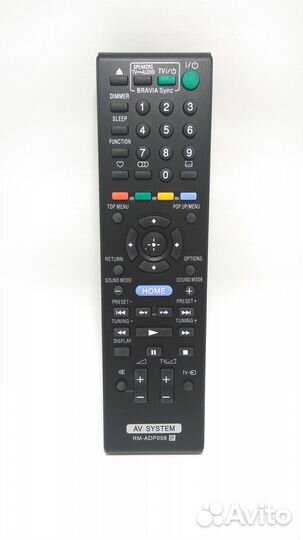 Пульт RM-ADP058 для домашнего кинотеатра Sony